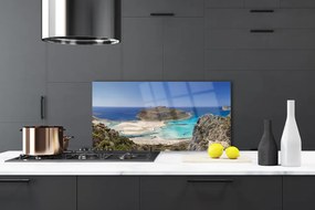 Panel Szklany Rajska Wyspa na Oceanie