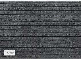 Szary sztruksowy szezlong (lewostronny) Chic Charlotte – Miuform