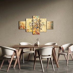 Obraz - Mozaika drzewo życia (125x70 cm)