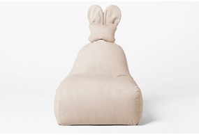 Beżowy dziecięcy worek do siedzenia Funny Bunny – The Brooklyn Kids