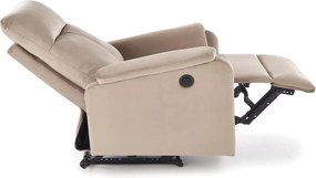 Fotel rozkładany elektrycznie Crocus Halmar