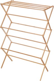 Drewniana suszarka na pranie ZENWOOD, 76 x 36 x 111 cm