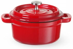 Garnek żeliwny z pokrywką odpowiedni na indukcję 270 ml – Hendi