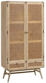 Szafa z litego drewna mindi 90x175 cm Nalu – Kave Home