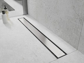 Mexen Flat ABS odpływ liniowy 2w1 90 cm, inox- 1069090
