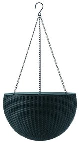 Plastikowa wisząca i ścienna doniczka ø 35 cm Hangingsphere – Keter