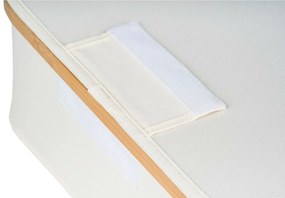 Pojemnik do przechowywania G21 40 x 30 x 15 cm, bambusowy z pokrywką, beżowy