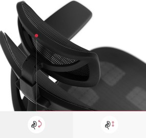 Fotel ergonomiczny Diablo V-Basic, czarny