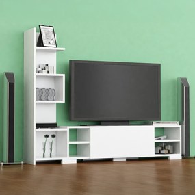 Stolik pod telewizor Pera White