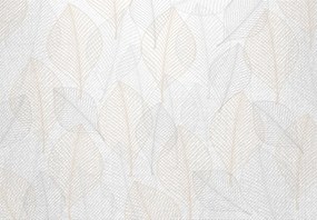 Fototapeta - Delikatne liście (196x136 cm)