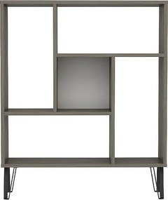 Półka stojąca ARVEN - jasny kolor naturalny, 90x107,8x25