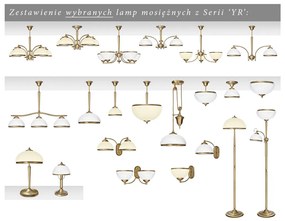 Lampa podłogowa mosiężna YR-P1DE