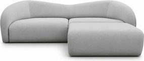 Narożnik Lunetta do salonu - nowoczesny design, obła forma, komfort i elegancja