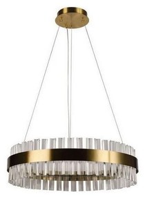 LED kryształowy żyrandol 40W 230V z ściemniaczem i pilotem