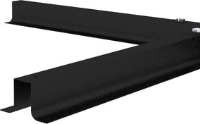 Outsunny Stelaż do parasola Stojak do parasola Krzyżowy stopa, odporny na warunki atmosferyczne, 100 x 100 x 75 cm, Czarny