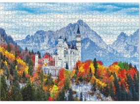 Puzzle Dodo Zamek Neuschwanstein, 1000 elementów