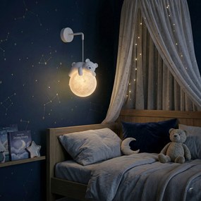 LAMPA ŚCIENNA KINKIET WHITE BEAR G161-1W