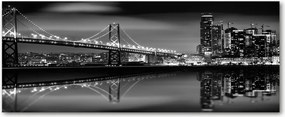 Foto obraz akryl San Francisco nocą