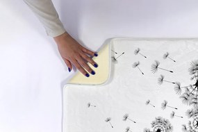 Dywanik łazienkowy Dywanik łazienkowy Dmuchawce Kwiaty