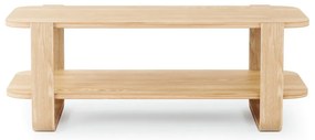 Stolik z drewna eukaliptusowego 55x109 cm Bellwood – Umbra