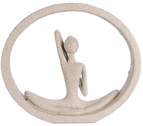 Figurka joga, wys. 19,5 cm