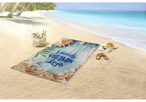 Aksamitny ręcznik plażowy 100x180 cm Vitamin Sea – Good Morning