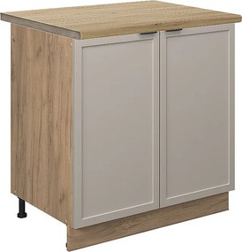 Szafka pod zlew greybeige 80x60x82 fame-line