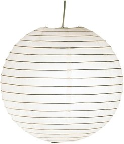 Biały abażur ø 40 cm Paper – Trio