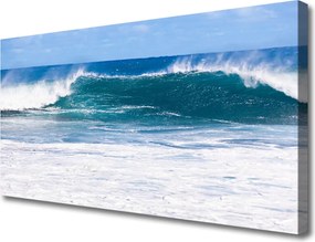 Fotoobraz na płótnie Dynamika Morskiej Fali