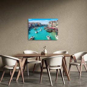 Obraz na szkle  - Canal Grande, Wenecja, Włochy (70x50 cm)