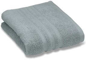 Szarozielony bawełniany ręcznik frotte 50x85 cm Zero Twist – Catherine Lansfield