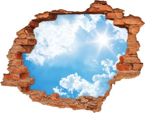 naklejka fototapeta 3D widok Chmury na niebie