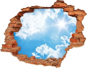 naklejka fototapeta 3D widok Chmury na niebie