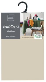 Serwetki zestaw 3 szt. 40x40 cm Mistral – douceur d'intérieur