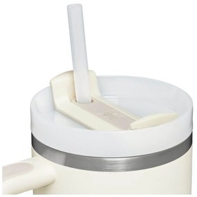 Kremowy termos ze słomką 1,18 l Quencher H2.O FlowState – Stanley