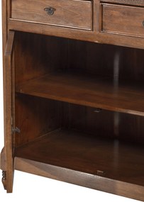 Komoda Charlie 2 szuflady, 2 drzwi, brown