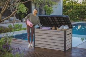 Keter skrzynia ogrodowa do przechowywania Deco 870 l, jasnobrązowy