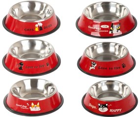 Miska ze stali nierdzewnej dla psów/kotów CAT&DOGS 150 ml - różne kolory Kolor: Niebieski