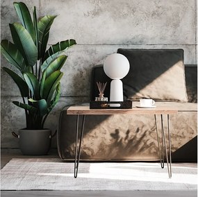 Stolik kawowy VIDA 68 x 68 cm do salonu, pokoju Dąb Sonoma