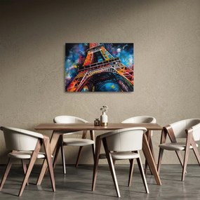 Obraz na szkle - Obraz wieży Eiffla II. (70x50 cm)