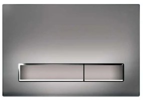 Przycisk spłukujący srebrny mat IPPO