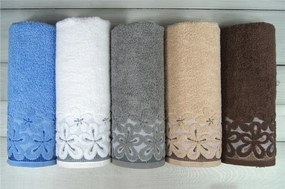 Ręcznik Bella 50x90 beżowy Premium GRENO