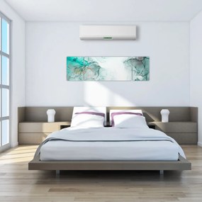 Obraz - Atramentowa abstraakcja 2 (170x50 cm)