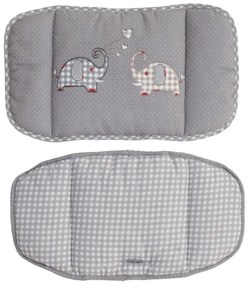 Szara wkładka do krzesełka do karmienia Jumbo twins – Roba