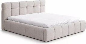 Eleganckie łóżko do sypialni Melissa 140x200 / 160x200 / 180x200 z systemem regulacji wysokości materaca