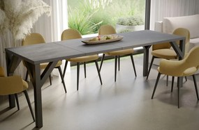 Stół rozkładany BALTIKA 130(240)x90 beton ciemny ENDO
