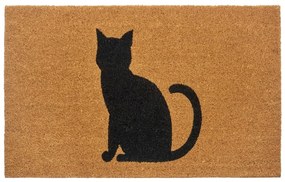 Wycieraczka z włókna kokosowego 75x45 cm Cat – Hanse Home