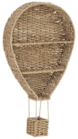 Naturalny dziecięcy regał ścienny z trawy morskiej 59x105 cm Ditter – Bloomingville Mini