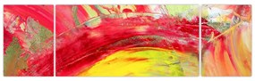 Obraz abstrakcji - malarstwo (170x50 cm)