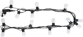 Inteligentny LEDowy sznur świetlny 15 metrów 15 świateł opal RGBW IP44 - Chill